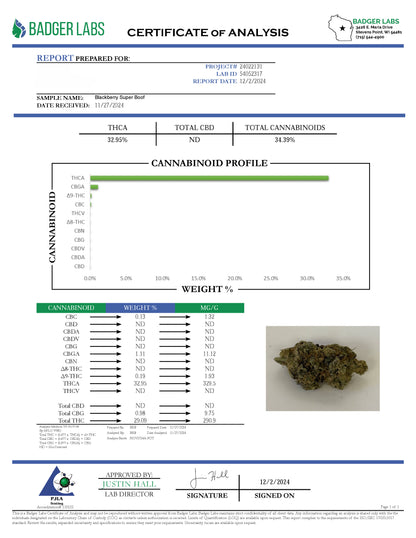 Blackberry Superboof Exotic Ounce